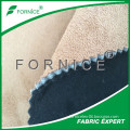 China manufacturer faux suede fabric for raw material to manufacture slipper